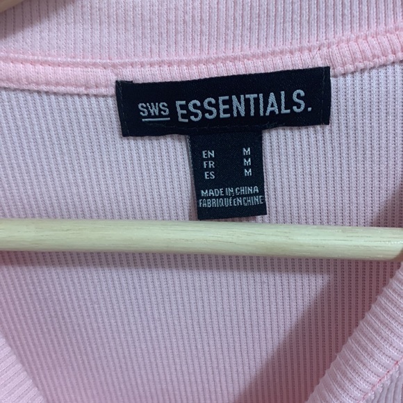 Light pink long sleeve T - Picture 2 of 2